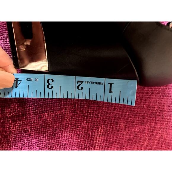 GIVENCHY Strappy Wedge Sandal w Metal Heel Size 7 Sexy Shoes LUXURY - Picture 8 of 10